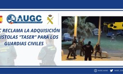 Más del 90% de los Puestos de la Guardia Civil no recibirán ninguna de las 150 pistolas táser adquiridas por la Jefatura de Asuntos Económicos