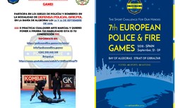 AUGC comprometida con la formacion en defensa policial de los guardias civiles, te anima a participar en los Séptimos Juegos Europeos de Policías y Bomberos