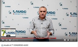 El Secretario General de AUGC invita en un vídeo a la participación de todos los afiliados en el próximo Congreso Nacional del 26 de octubre