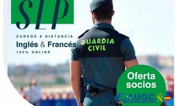 AUGC renueva el convenio con la Academia MILCOM: Prepara online el nivel SLP de inglés o francés con un 50 % de descuento en la matrícula