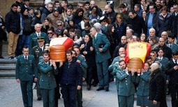 AUGC considera un insulto que se deniegue la pensión de viudedad a la mujer de uno de los guardias civiles asesinados en Teruel