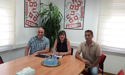 Las directivas en Córdoba de CCOO, AUGC y SUP acuerdan colaborar en asuntos de interés común