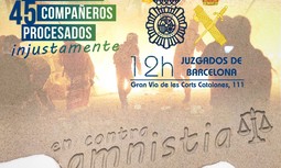 Guardias civiles y policías se concentrarán en  Barcelona el próximo 10 de noviembre