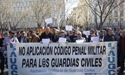 La justicia archiva un nuevo intento de aplicar el Código Penal Militar a guardias civiles por cuestiones laborales