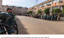 Desalojo urgente en la Comandancia de la Guardia Civil de Toledo: meses de inacción ponen en riesgo a los agentes y sus familias