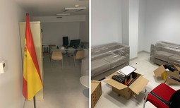Los mandos se reparten las nuevas instalaciones del aeropuerto de Sevilla y relegan a los guardias civiles a espacios exiguos