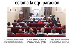 La asamblea provincial y la equiparación abren el boletín de AUGC Córdoba