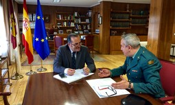 Reunión AUGC Castilla La Mancha con Delegado del Gobierno