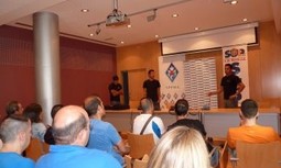 Policías y guardias civiles riojanos se forman en técnicas de conducción en situaciones extremas