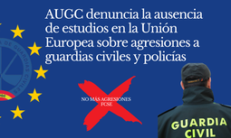 AUGC denuncia la ausencia de estudios en la Unión Europea sobre agresiones a guardias civiles y policías