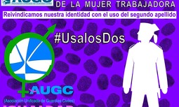8 de marzo, Día Internacional de la Mujer Trabajadora: reivindicamos nuestra identidad visibilizando el segundo apellido