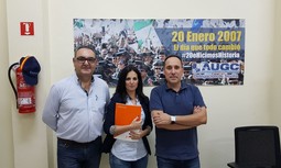 AUGC SEVILLA SE REUNE CON REPRESENTANTES DE CIUDADANOS DE SEVILLA, QUE APOYAN EQUIPARACION SALARIAL