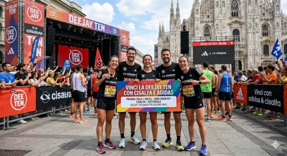 Concorso Deejay Ten Cisalfa Adidas