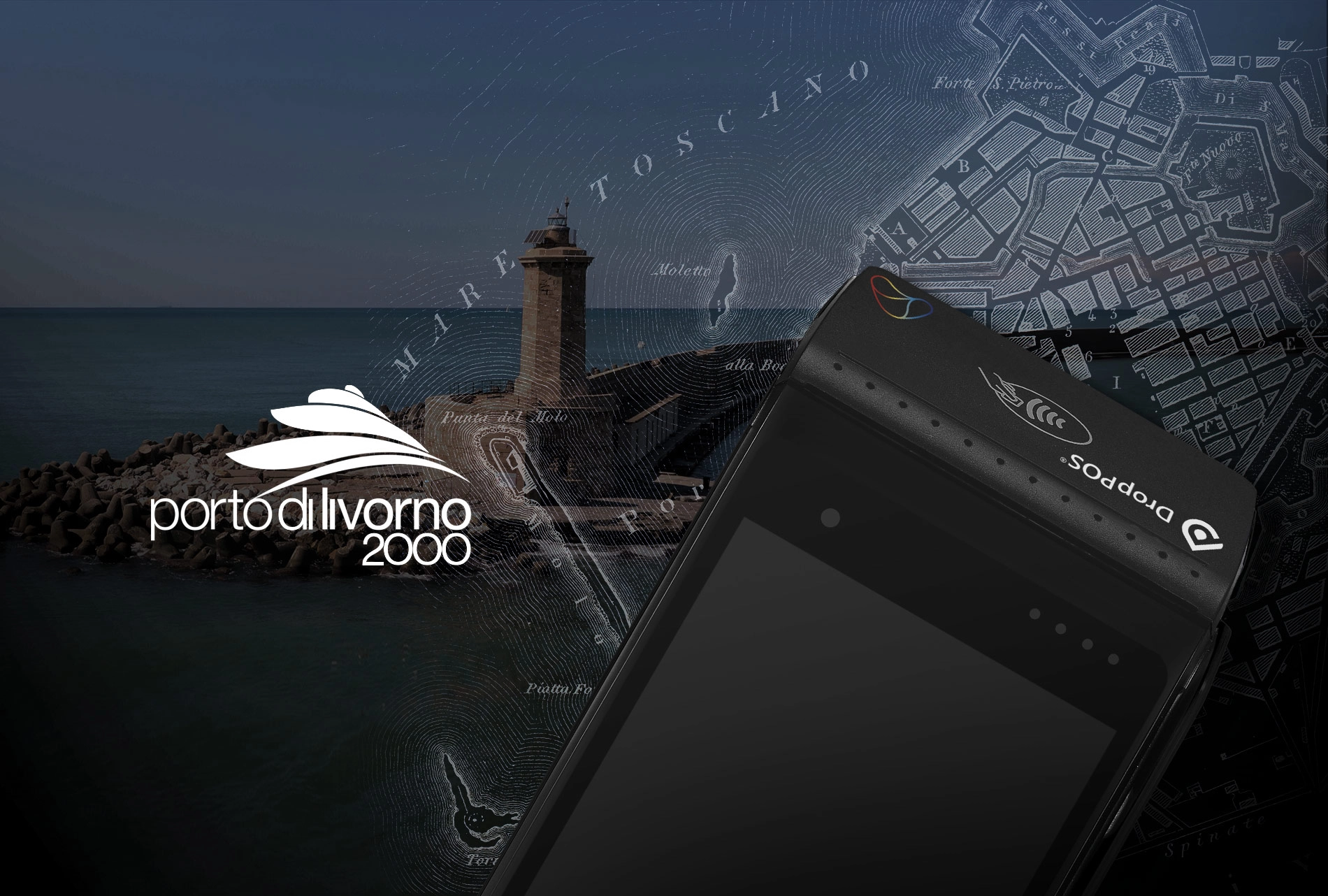 Al porto di Livorno il tour della città si fa con DropPOS.