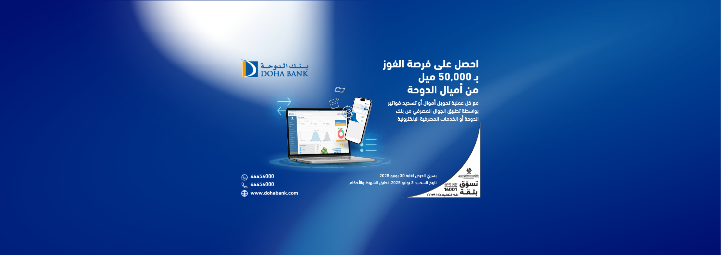Win 50,000 DOHA MILES