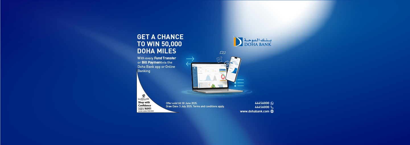Win 50,000 DOHA MILES