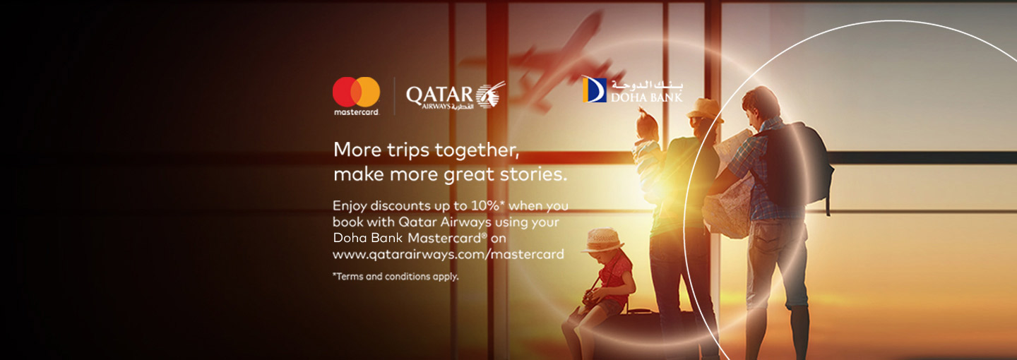 Doha Bank Mastercard and Qatar Airways Offer