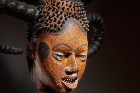 Ekoi Headdress from South Eastern Nigeria