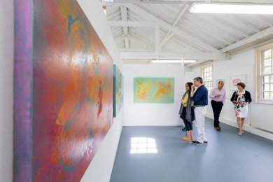 Explore the Visual Arts studio at West Dean College of Arts and Conservation