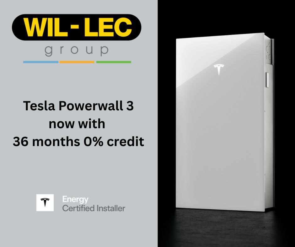 Tesla Powerwall 3 now with 36 months 0 credit