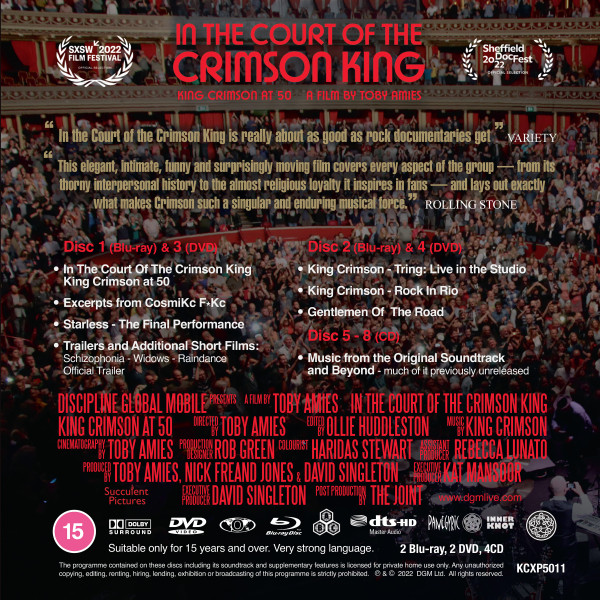 DGM Live: In The Court Of The Crimson King - King Crimson At
