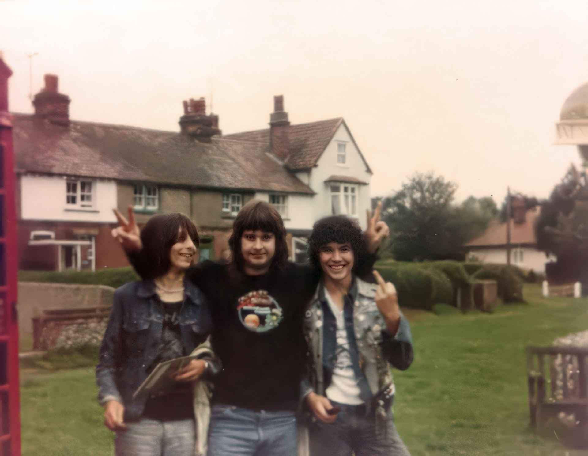 Ozzy on West Runton village green.