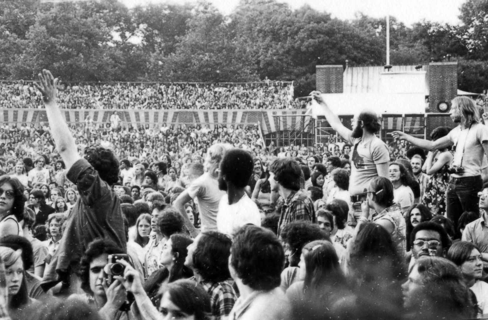 Crowd, Central Park, July 1, 1974