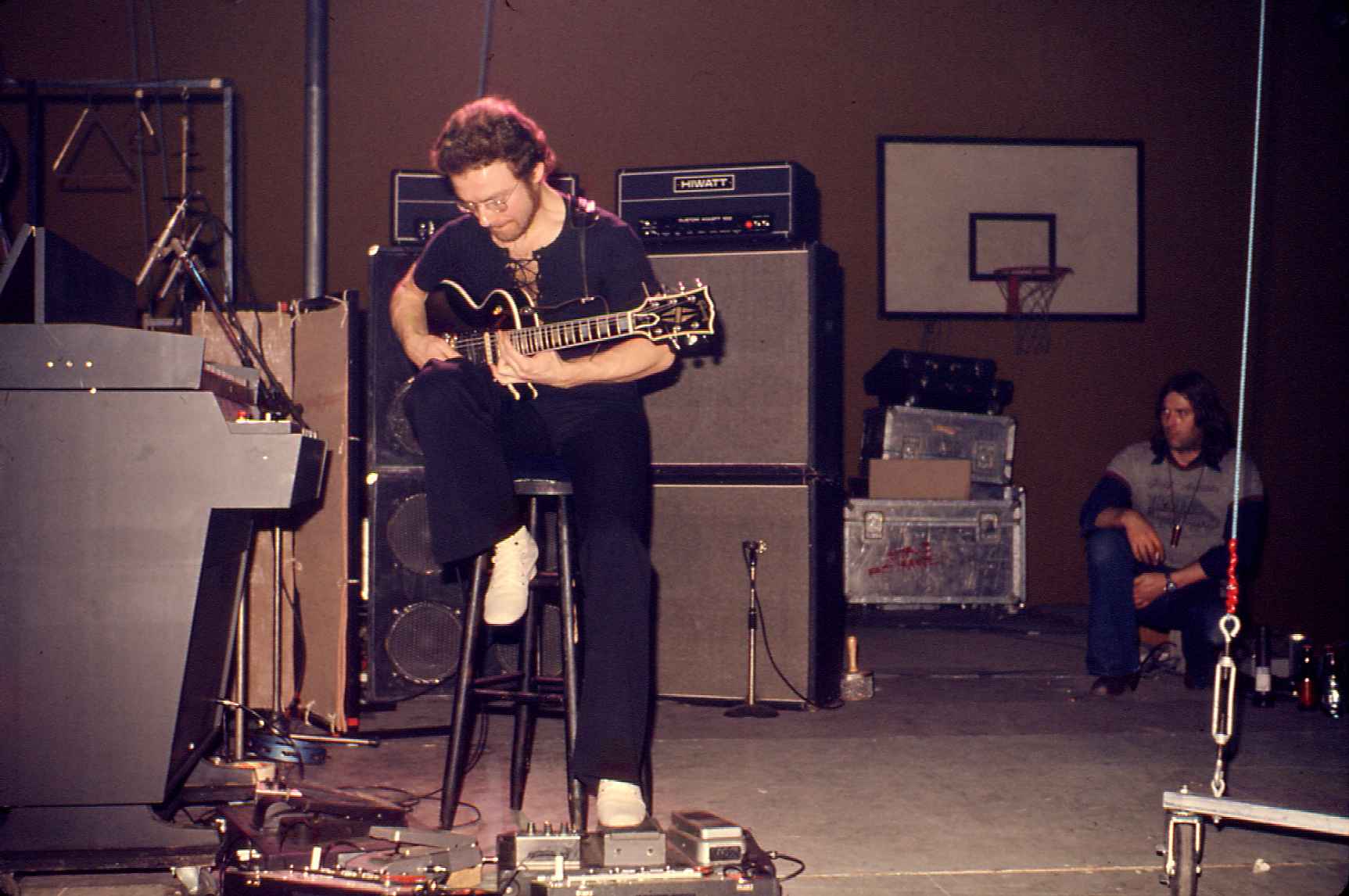 Robert Fripp in Marseille, 1974