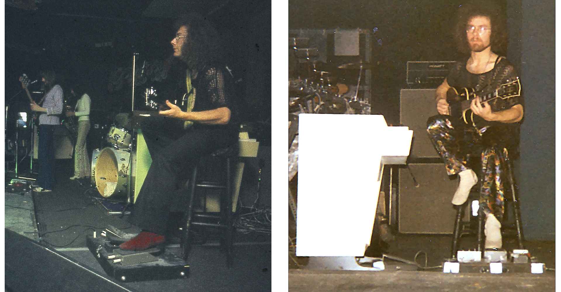 Early Fripp pedalboards