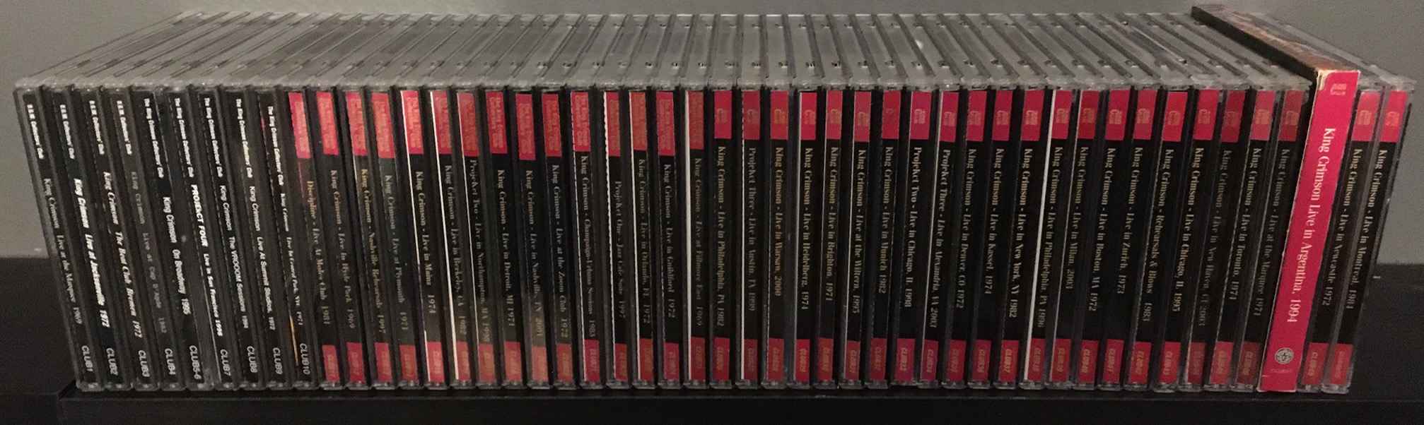DGM Live: Collectors' Club and Stormy Selections on CD.