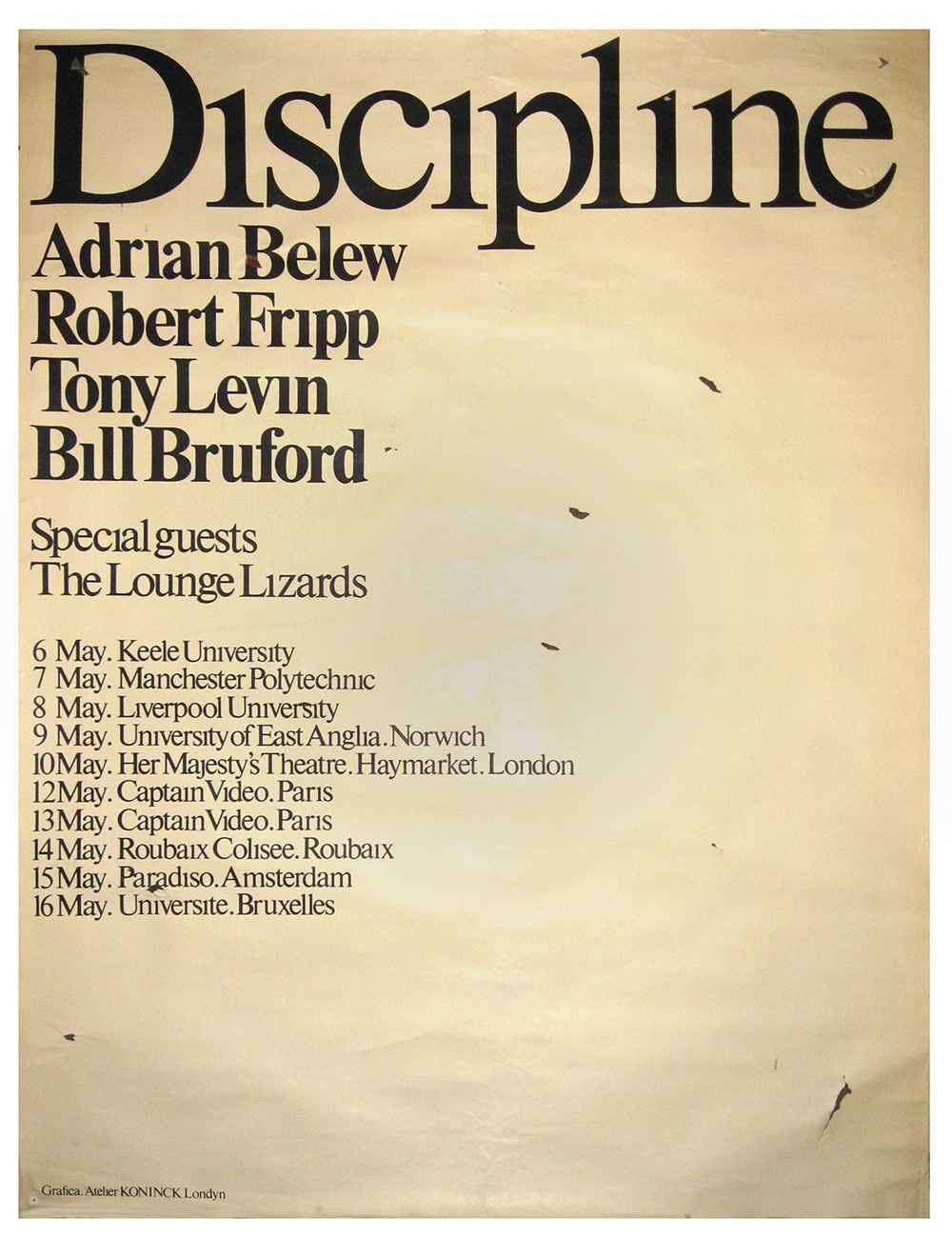 DGM Live: 1981 Discipline Tour