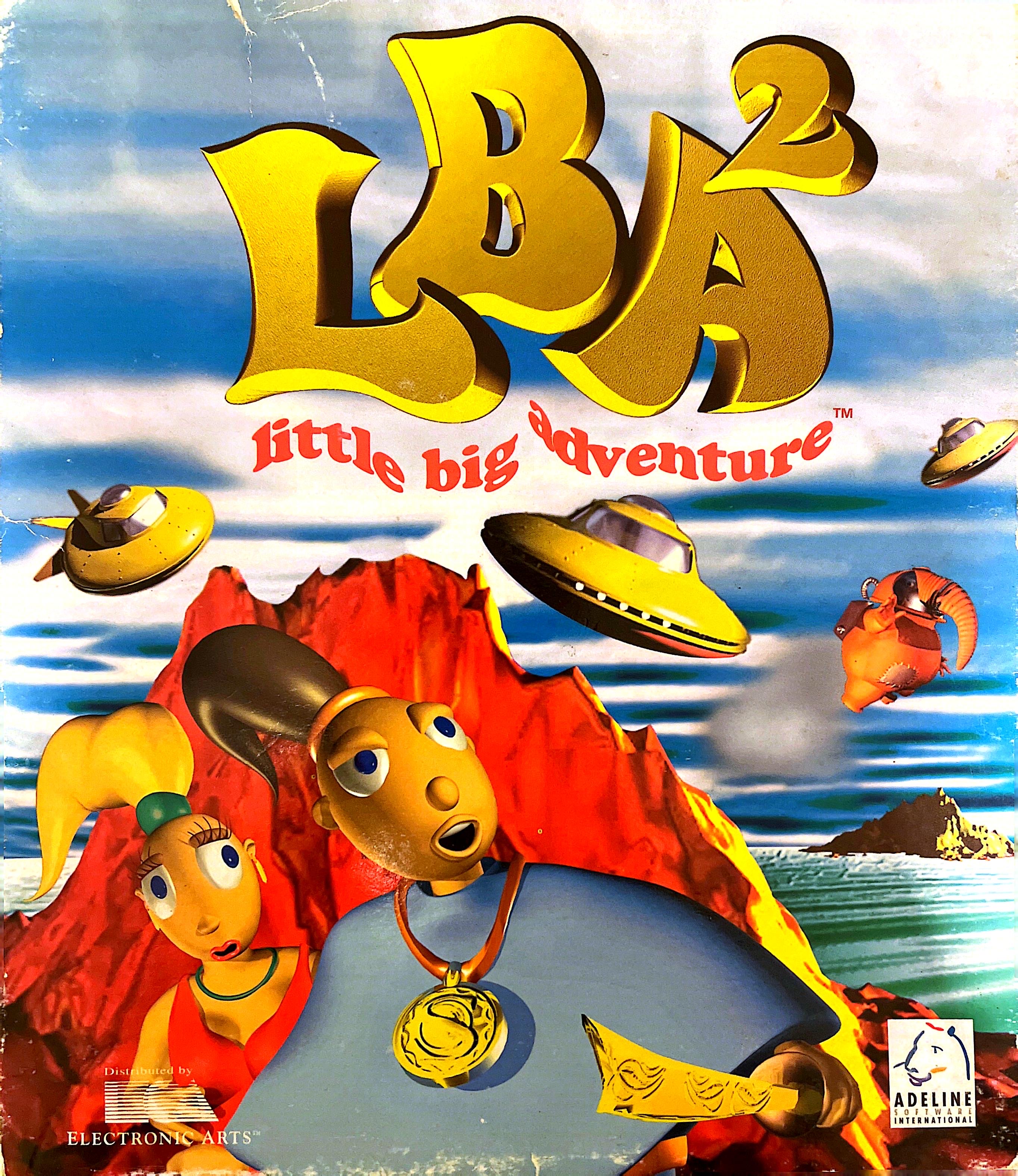 Little Big Adventure 2 LBA בהוצאת הד-ארצי 1997