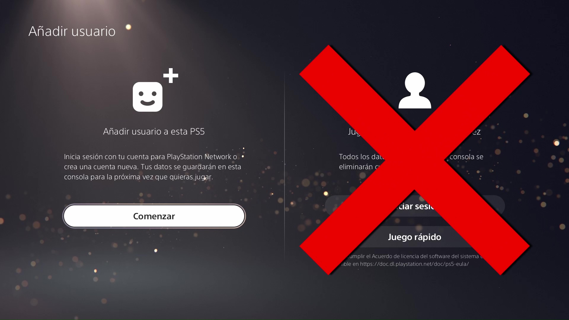 PS5 Account (not key) Instructions: 32 PS5 Paso 1