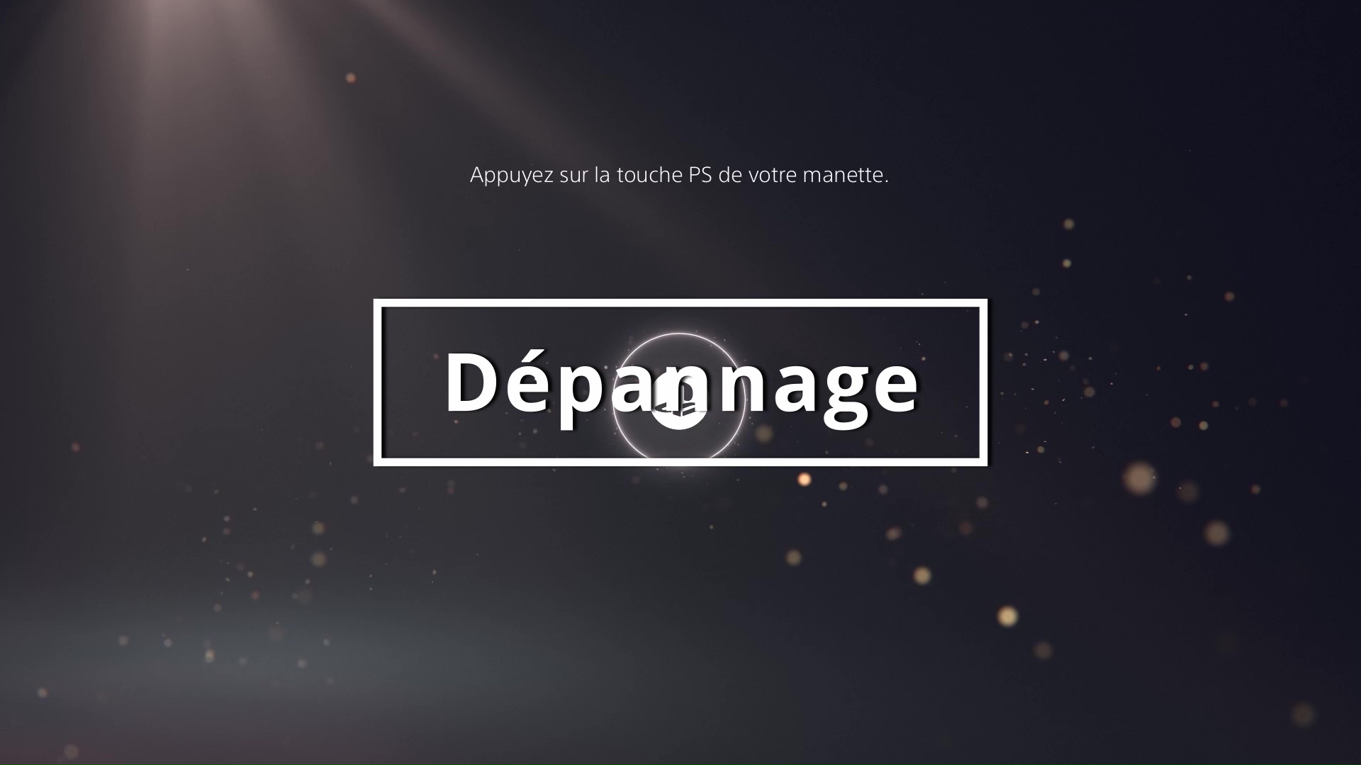 PS5 dépannage