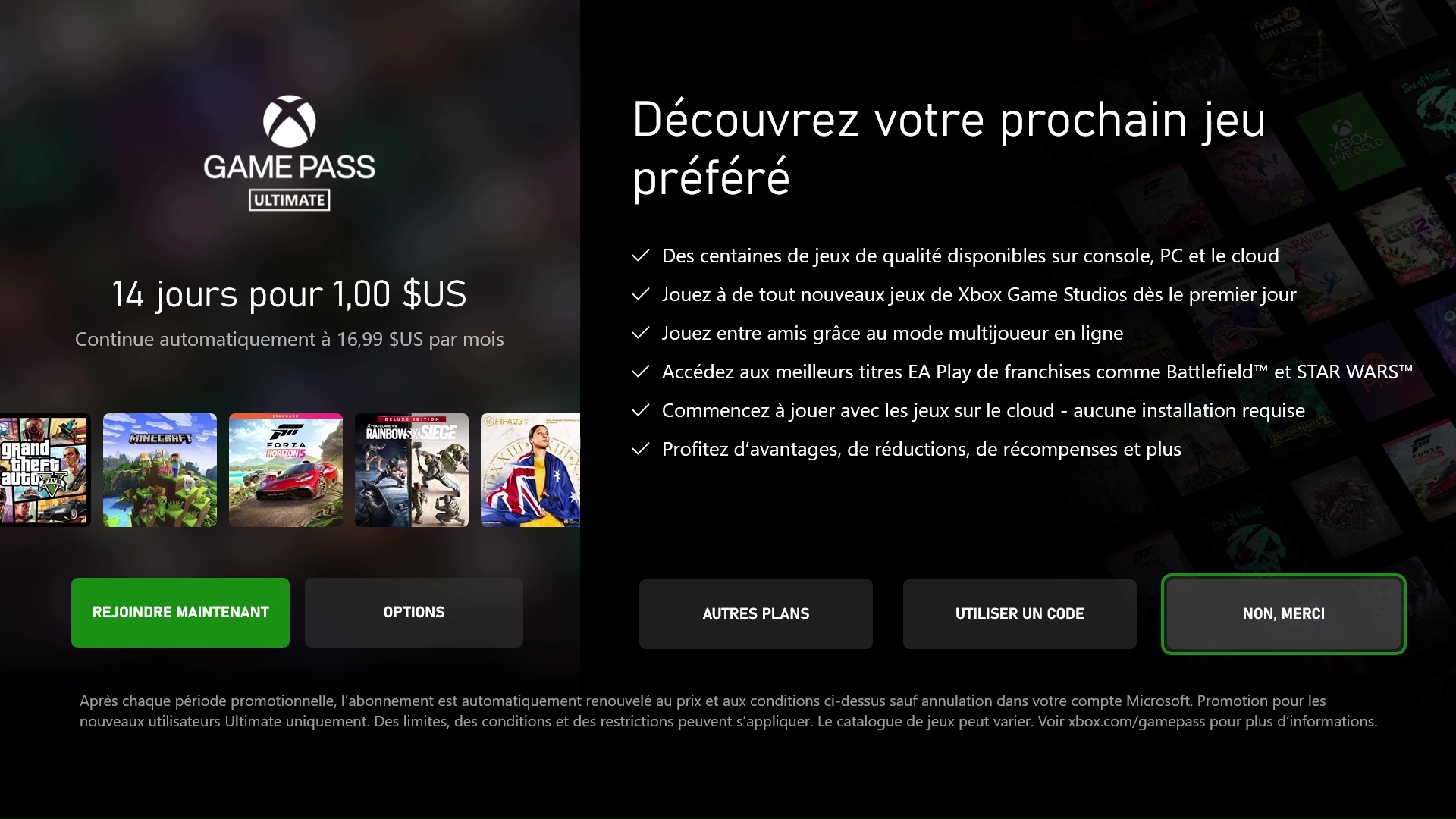 XBOX-SX Étape 11-3