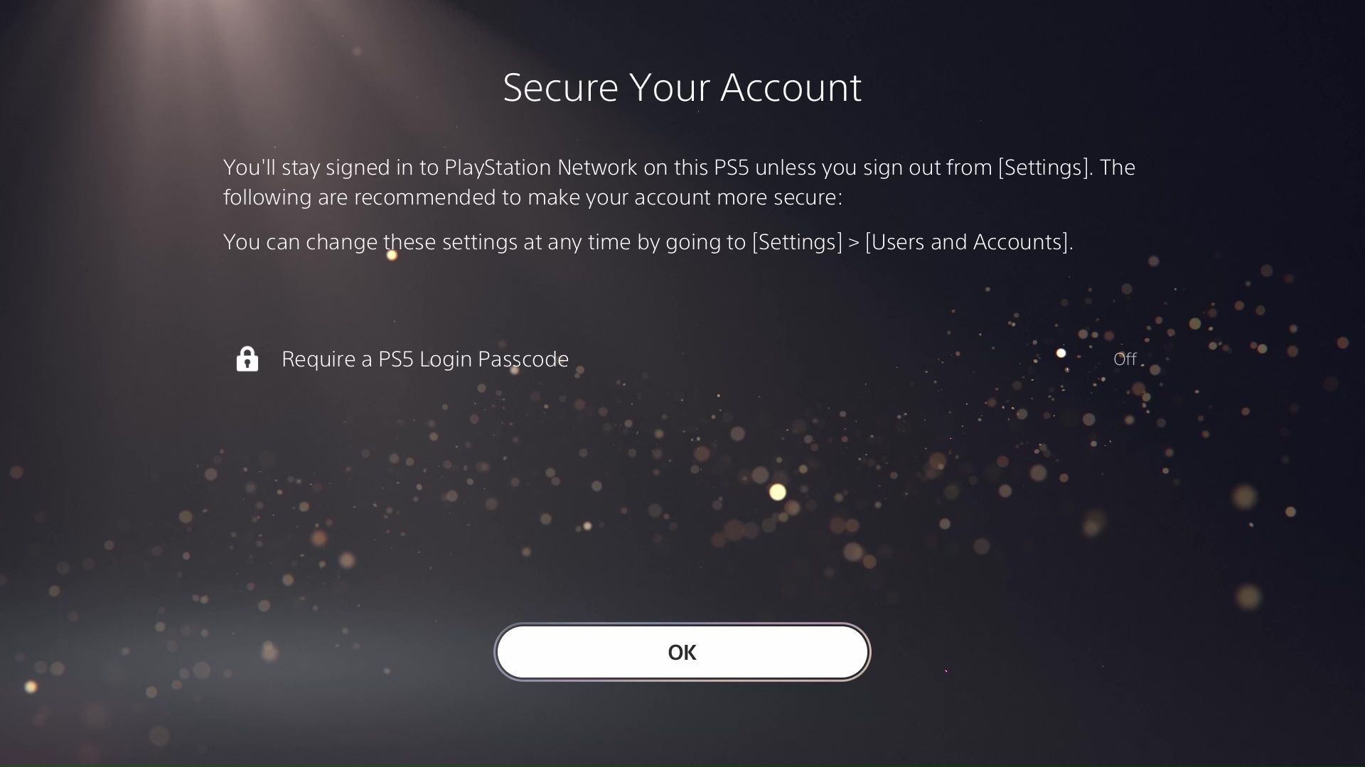 PS5 Account (not key) Instructions: 37 PS5 step 7