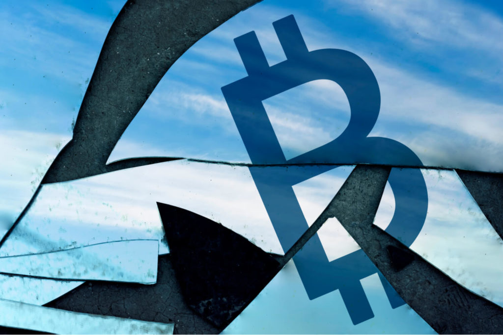 broken bitcoin