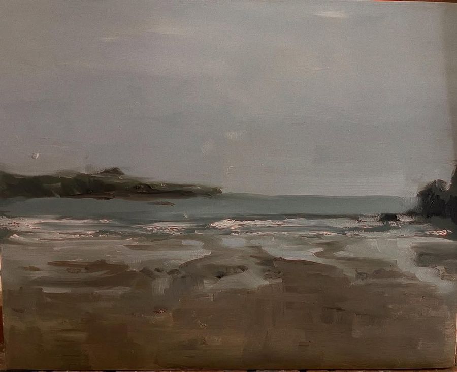 Oil painting, Haverfordwest